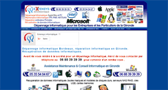 Desktop Screenshot of extensys-informatique.com